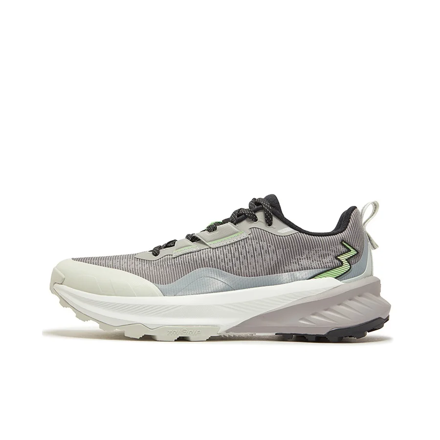 361 Slip Resistant, Abrasion Resistant, Breathable Low top Running Shoes Men's Zinc Iron Gray 672522208-4