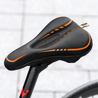 G620 Bicycle Saddle Cover Mountain Bike Hollow Thickened Silicone Memory Sponge Cushion Cover