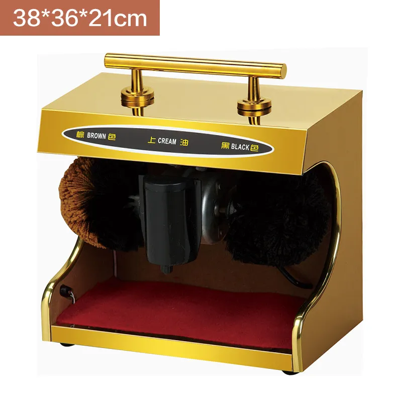 Automatic Shoe Polishing Machine, Induction Electric Shoe Shine Machine for Hotel Lobby and Home