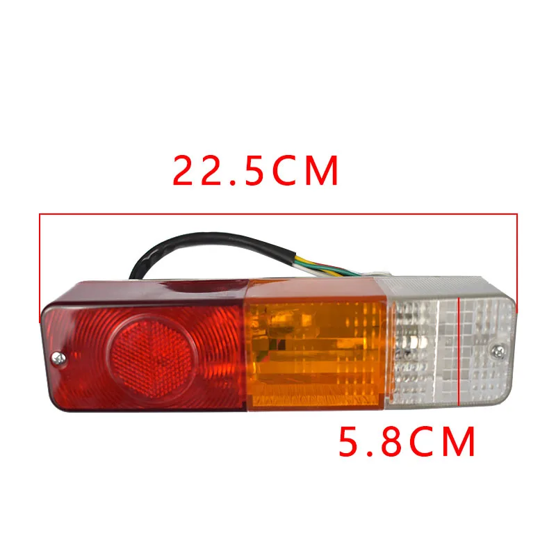 Forklift Tricolor Rear Tail Light Rear Brake Light Turn Light Reversing Light Rear Tail Small Light Fit For Heli 3T Forklift