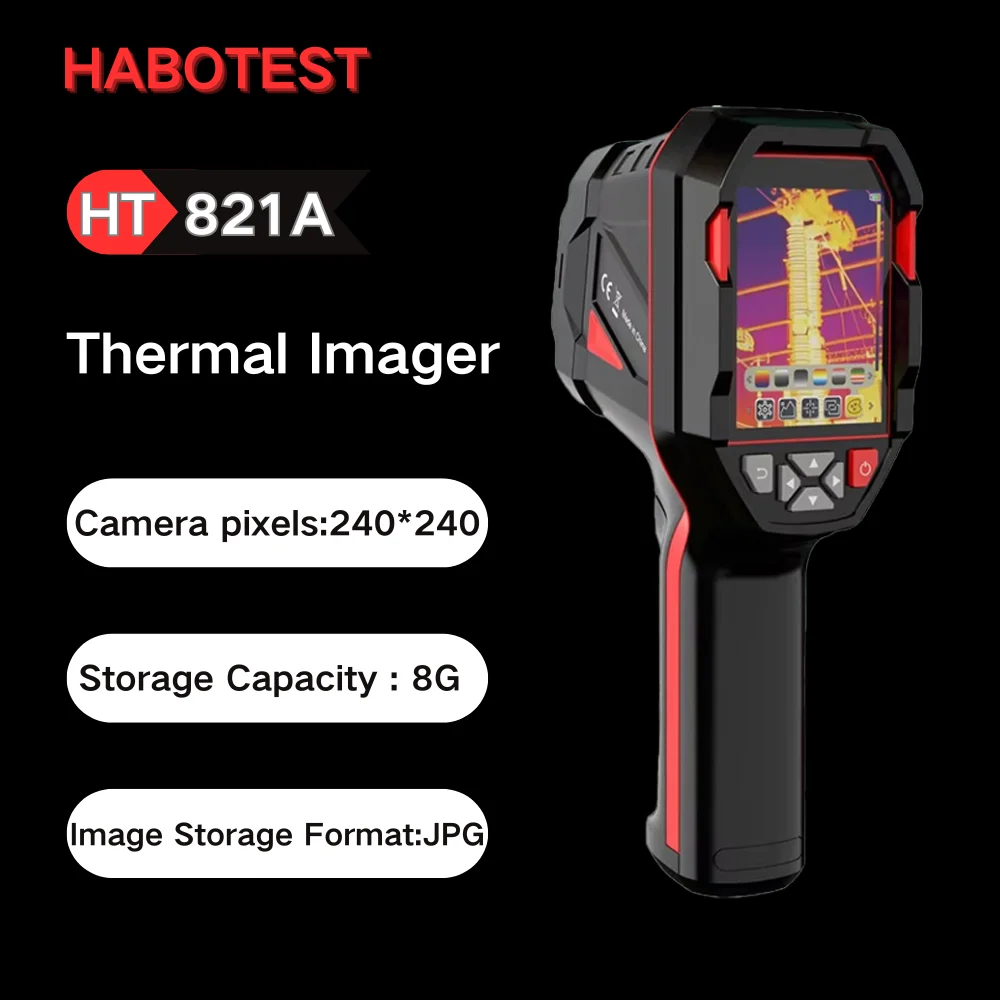 HABOTEST HT821A Macro Lens rechargeable thermal imaging camera