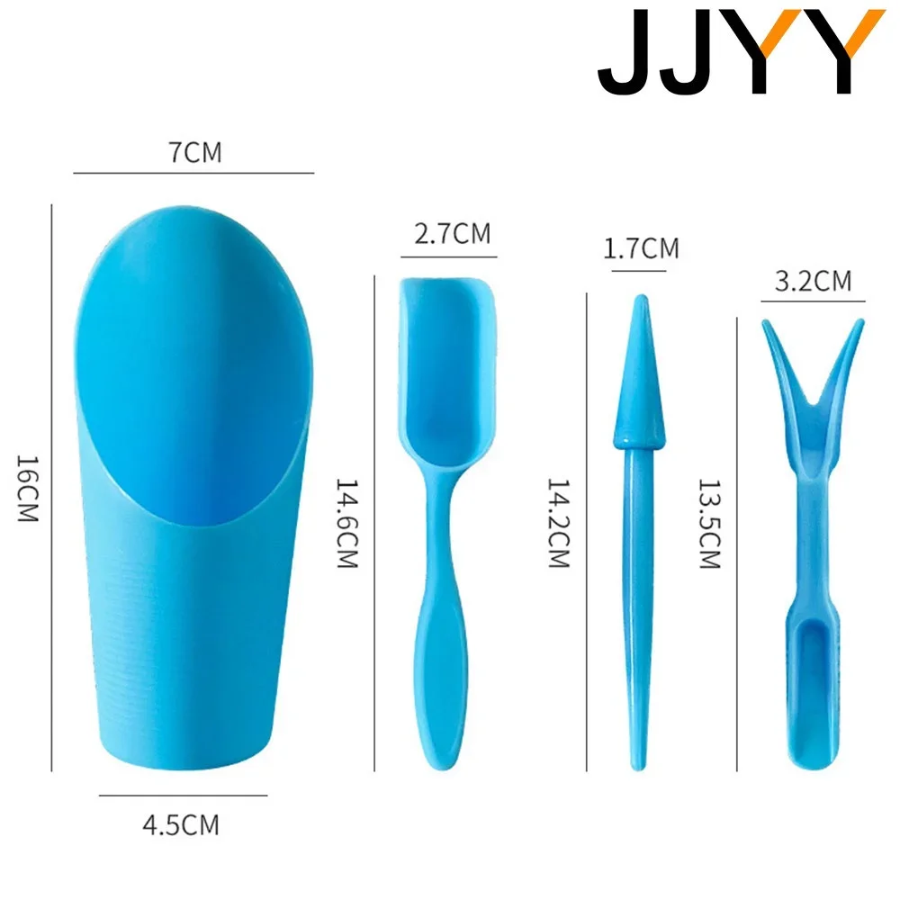 4Pcs Mini Garden Tools Set for Succulents Potting Kit Succulent Transplanting Tools Mini Transplant Tools Garden Accessories