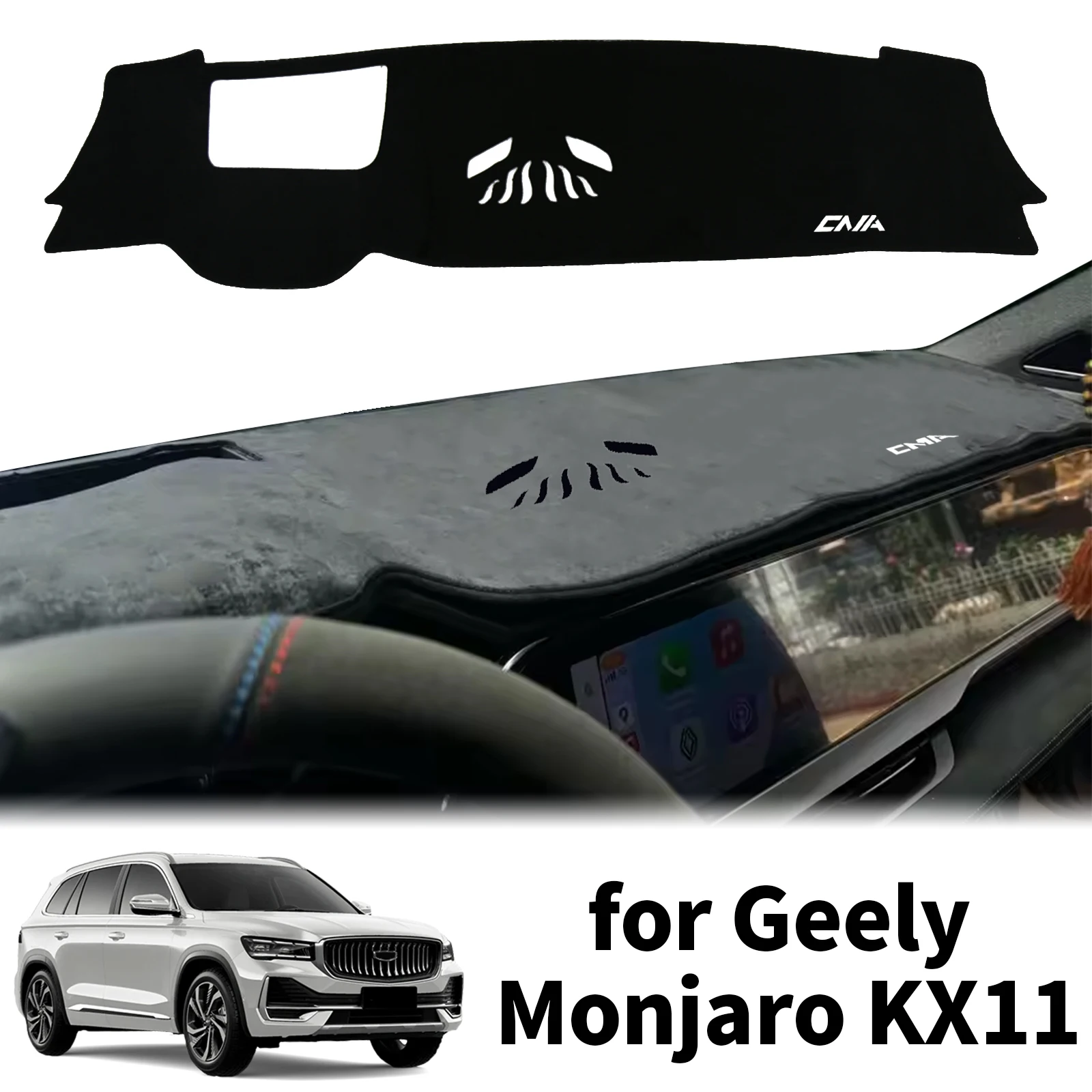 

fit for Geely Monjaro KX11 Dashmat Dashboard Cover Pad Protective Carpet Car Accessories DashMat Sunshade