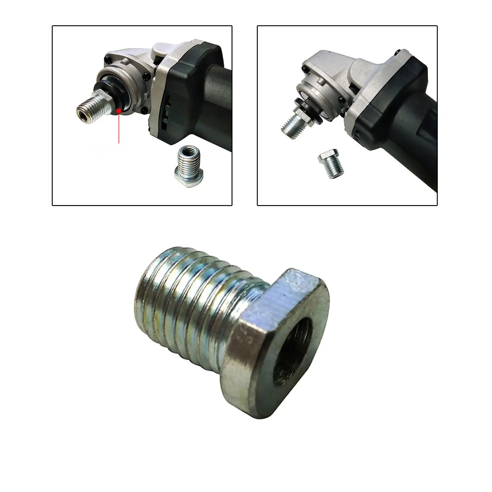2-6pack Thread Converter Adapter Power Tool Fittings for Angle Grinder