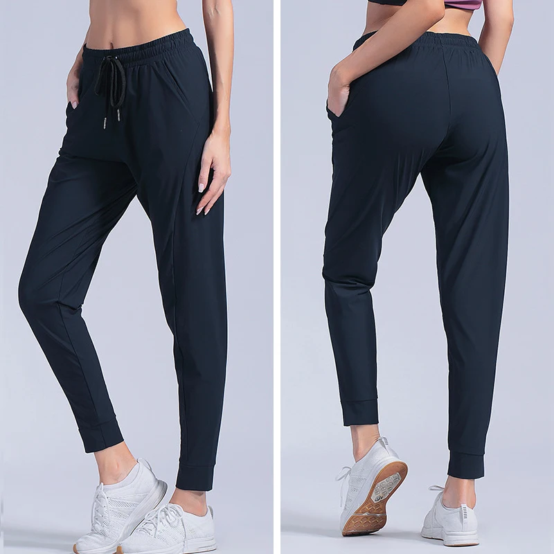 High Waist Casual Joggers Woman Sportswear Women Fiess Sweatpants Running Sport Jogging Pants Quick Drying Training Trousers