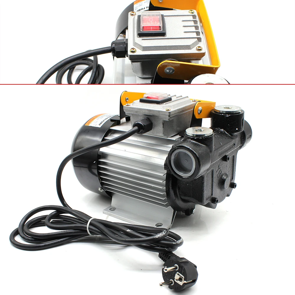 60L/min Diesel Pump Fuel Oil Pump Barrel Pump Diesel Fuel Pump Self-priming Gas Station 230V