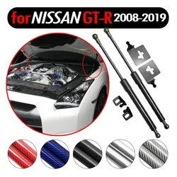 Hood Damper for Nissan GT-R R35 Skyline Coupe 2008-2019 Gas Strut Lift Support Front Bonnet Modify Gas Springs Shock Absorber