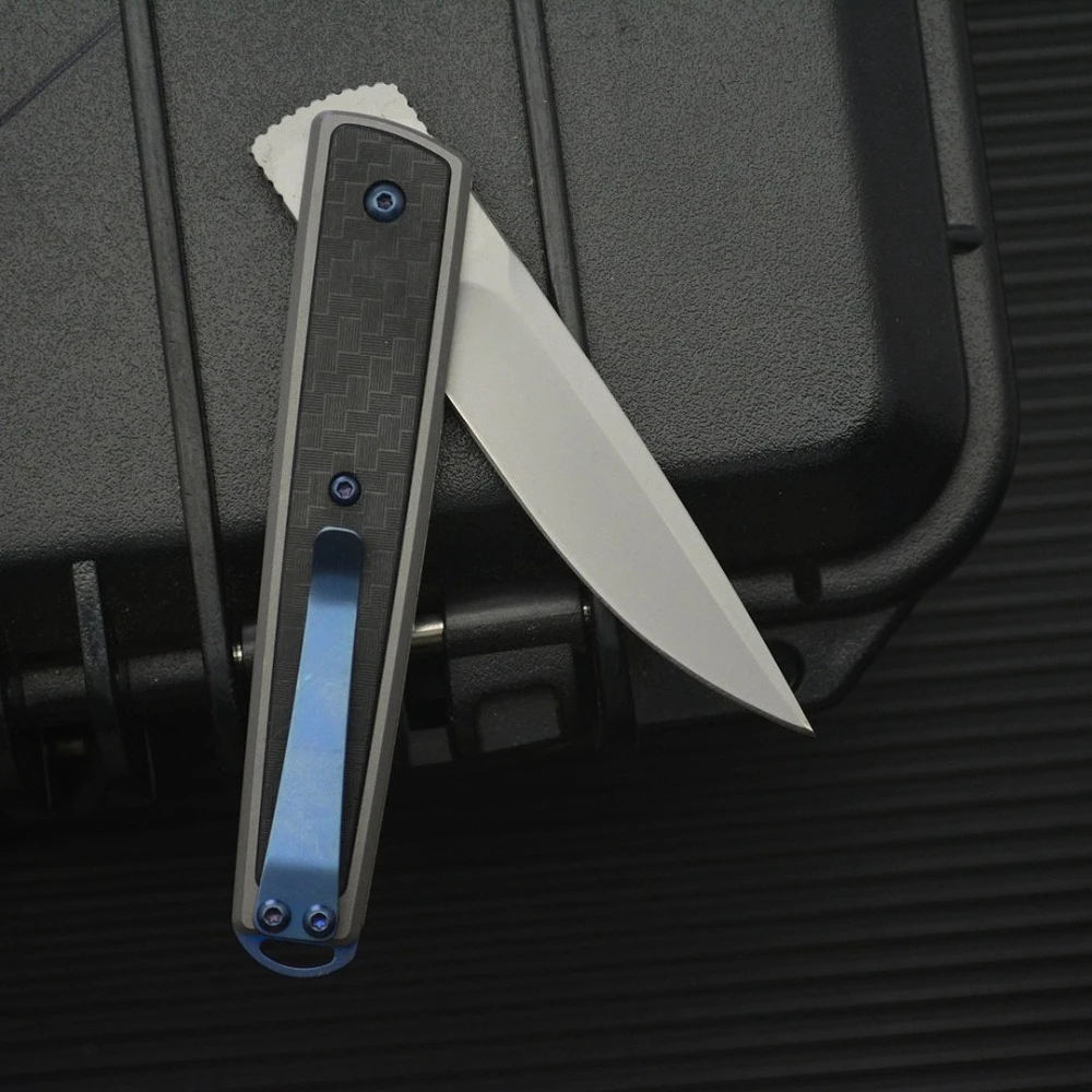Top Quality Outdoor Sports Folding Knife Exquisite Knives 8Cr13MoV Blade  420 Steel Embedded with G10 Handle Tactical Knife
