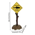 shark warning sign