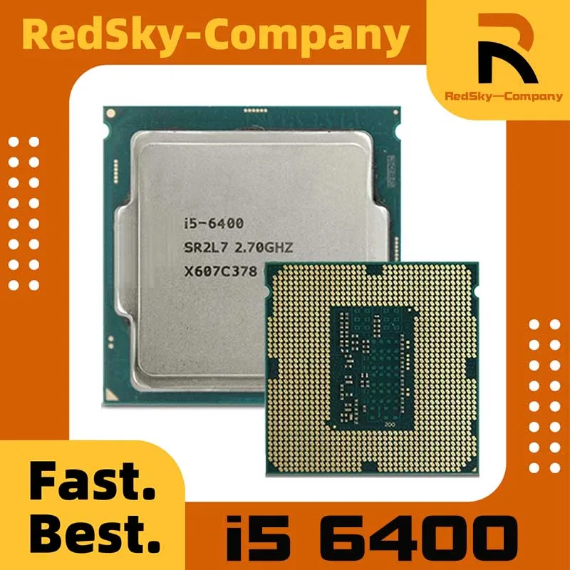 Core i5 6400 2.7GHz LGA 1151 cpu processor