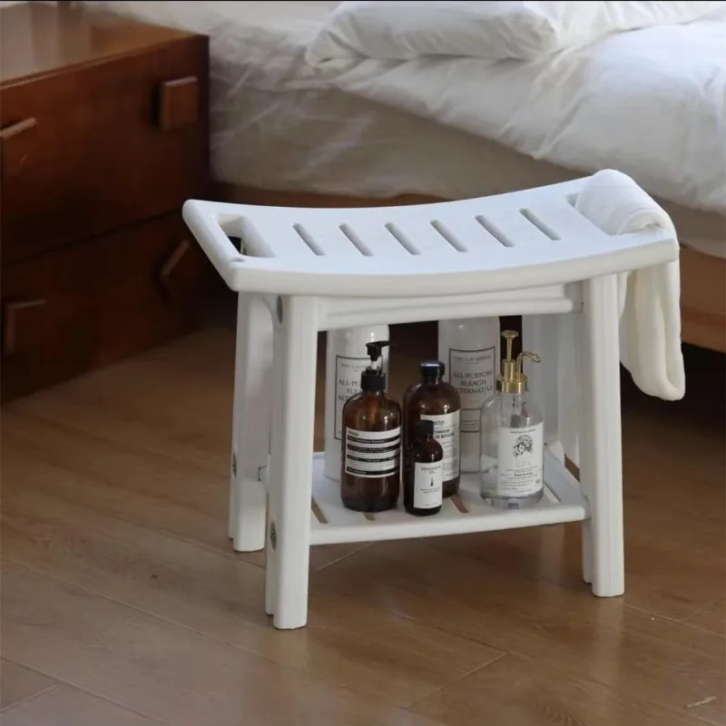 

Shower Stool for Elderly Pregnancy Bath Seat,Foldable Anti- Bathroom Bench,Safe Adjustable Shower Chair,Portable Bathtub Stool