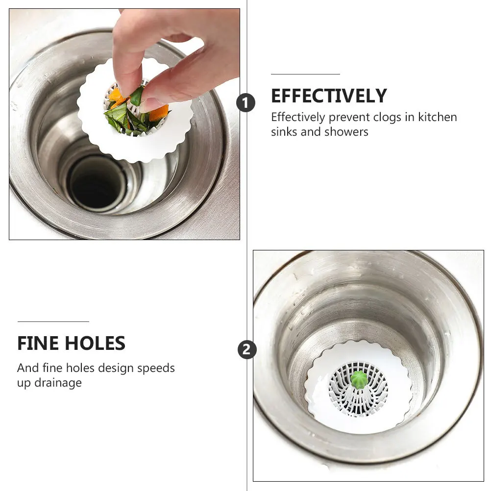 10 قطعة مرشح بالوعة العملي الآمن مصفاة استنزاف الأرضية مكافحة انسداد غطاء شبكي أغطية لبالوعة بالأرضية تصفية بالوعة إمدادات المنزل #4