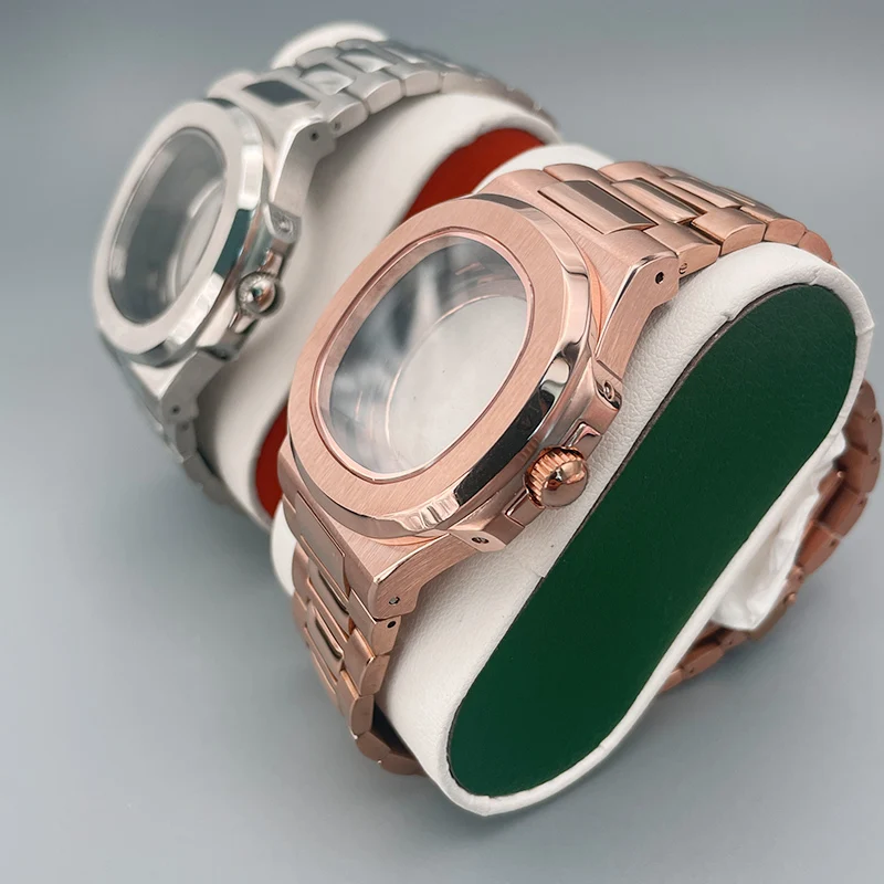 40mm-silver-black-rose-gold-nh35-case-for-nautilus-watch-case-sapphire-glass-305mm-dial-fit-nh35-nh36-7s26-4r-movement