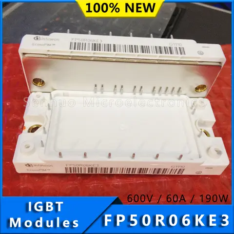 FP50R06KE3 IGBT 모듈 트렌치 필드 스톱 3상 인버터 600V 60A 190W 섀시 실장 모듈