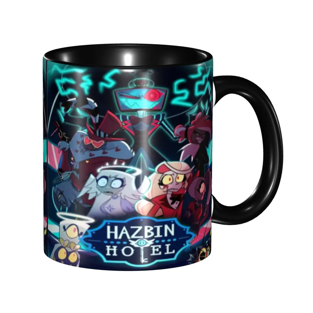 

Hazbines Hoteles Alastor Vox 2 Accessories Coffee Mugs Novelty Cup Gifts For Woman Man