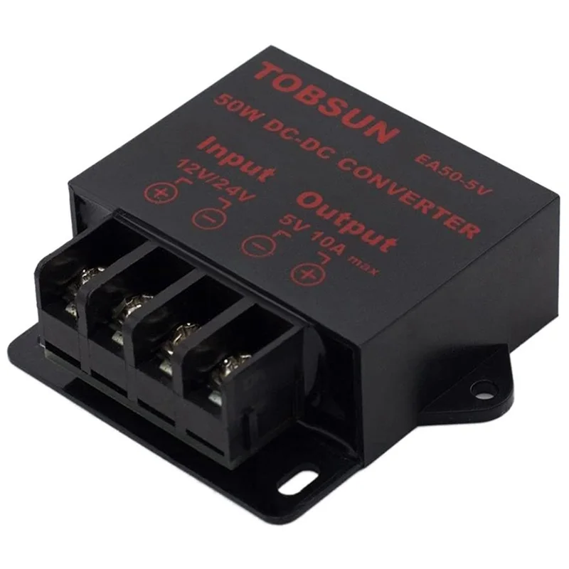 

ABSE-10X 24V/12V To 5V 10A 50W Car LED Advertising Screen Power Supply Power Converter DC Transformer