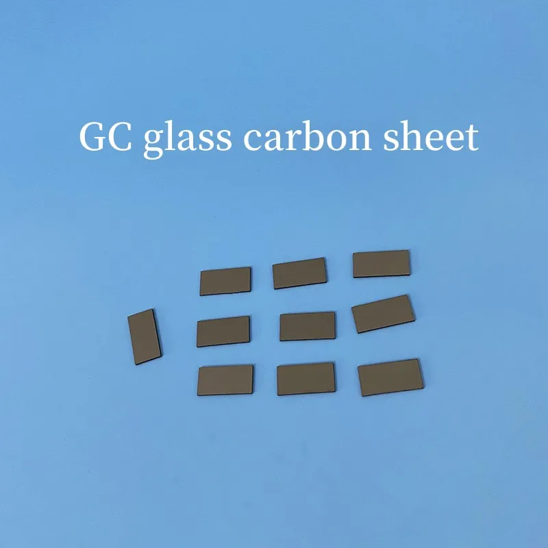 Japan, Germany and the United States GC glass carbon sheet, can be fixed in any shape round square glass carbon