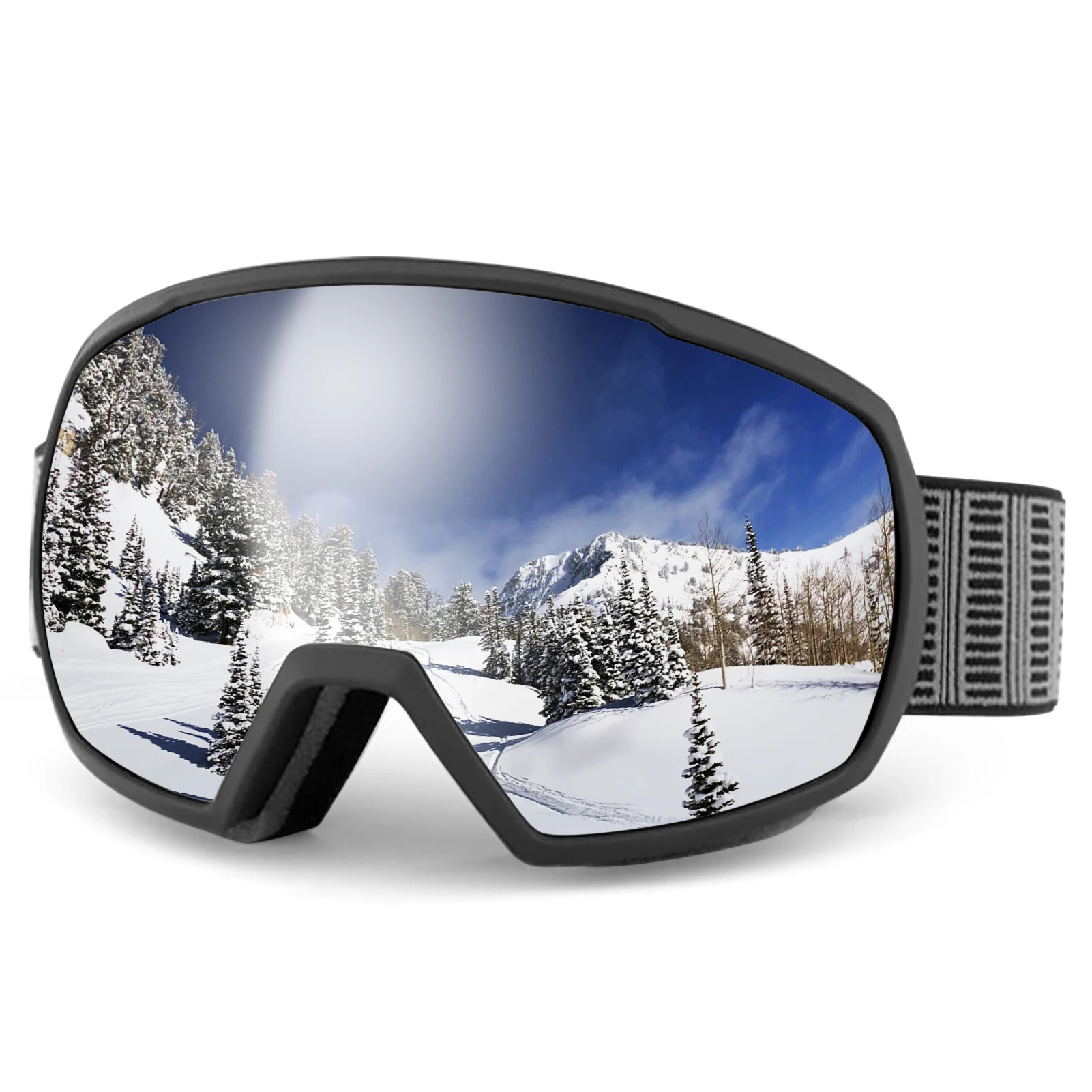 Ski Goggles Shock Resistance Ski Goggles for Men Women Anti Fog UV Protection Snow Goggles