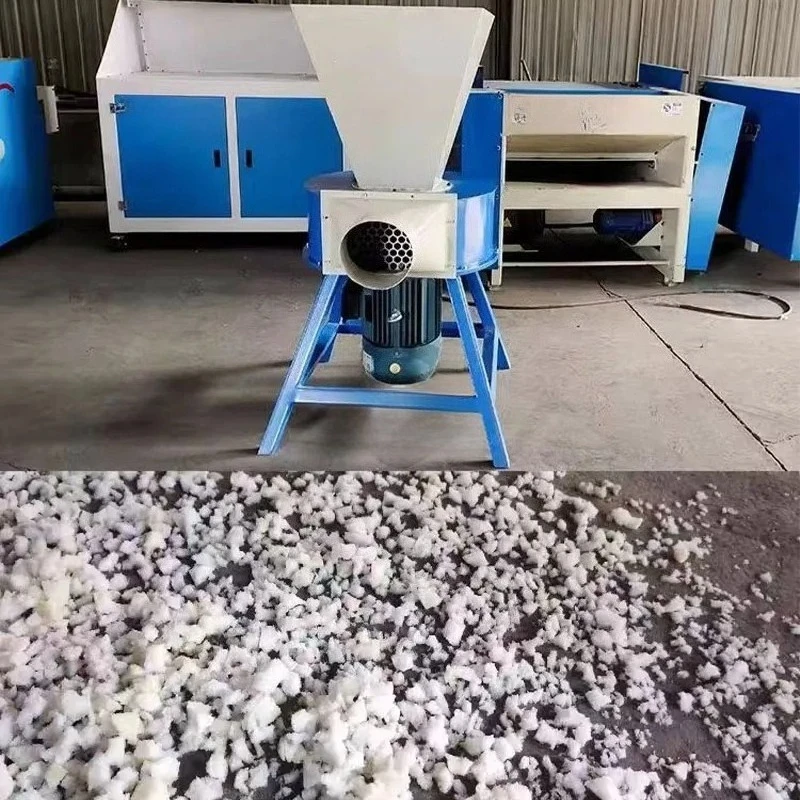 |Polyurethane Foam Crushing, Grinding and Cutting Machine, Industrial PU Foam Sponge Grinder
