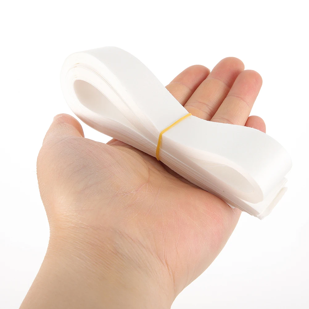 

40pcs White Paper Money Organizer Bands 30cm Long Cash Straps Bills Wrappers Currency Straps for Bank Supermarket