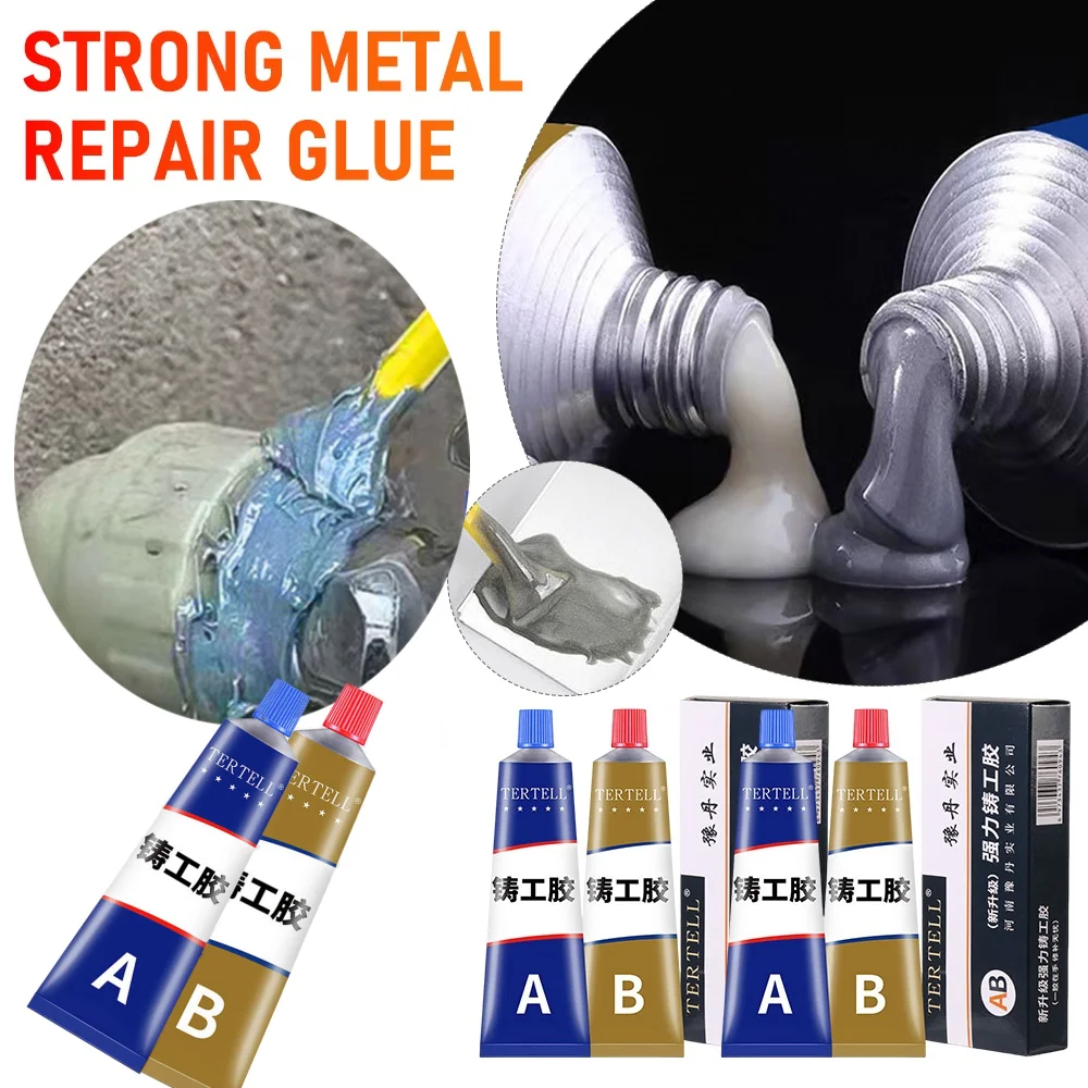 

Высокопрочный клей для ремонта волшебного металла, сварочный клей AB, устойчивый к высоким температурам, прочный клей для металла, пластика