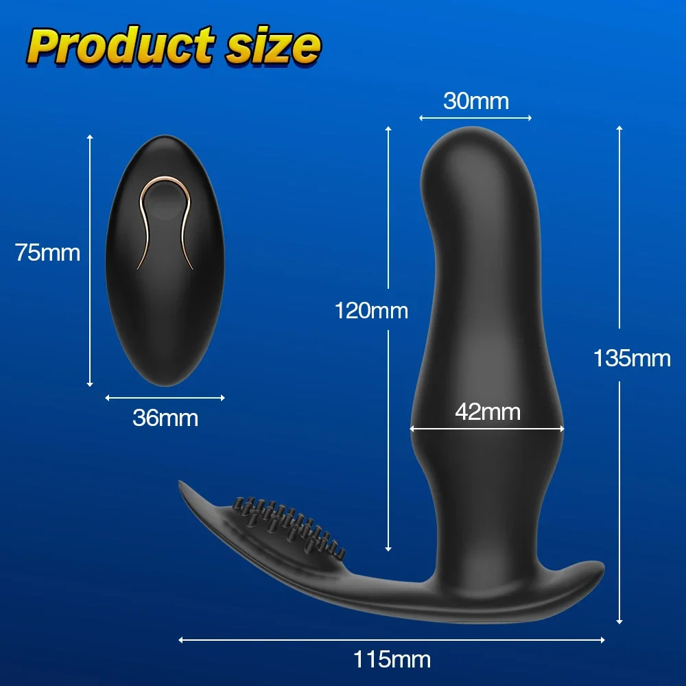 التحكم اللاسلكي اللكم G بقعة جهاز هزاز لتدليك الجسم البظر تحفيز الشرج المهبل الاستمناء ارتداء دسار هزاز الجنس لعب للرجال