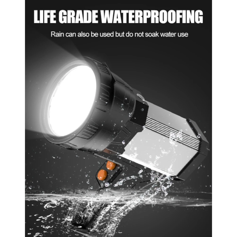 

Сверхяркий прожектор, ручной фонарик, перезаряжаемая батарея 18650, в комплекте, 3-режимная лампа, зарядное устройство USB