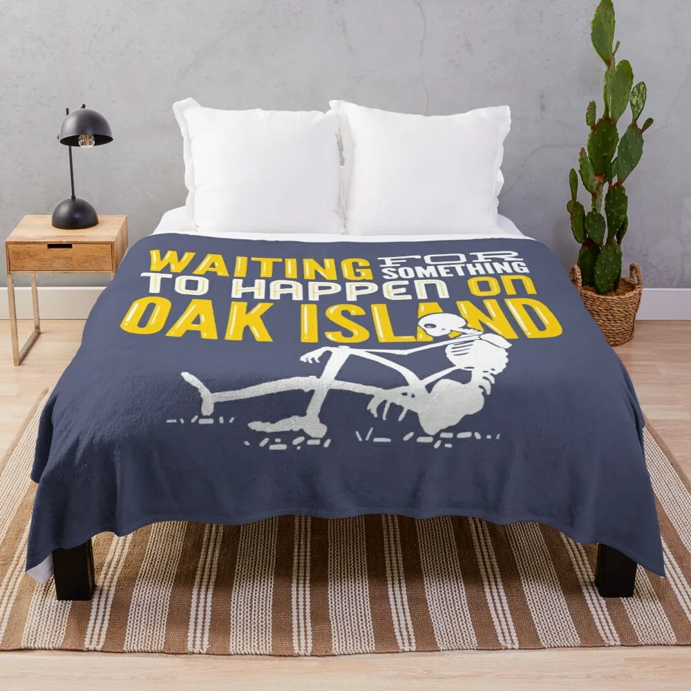 

OAK ISLAND TREASURE HUNTING Oak Island Throw Blanket Baby Decorative Sofas for winter halloween Blankets