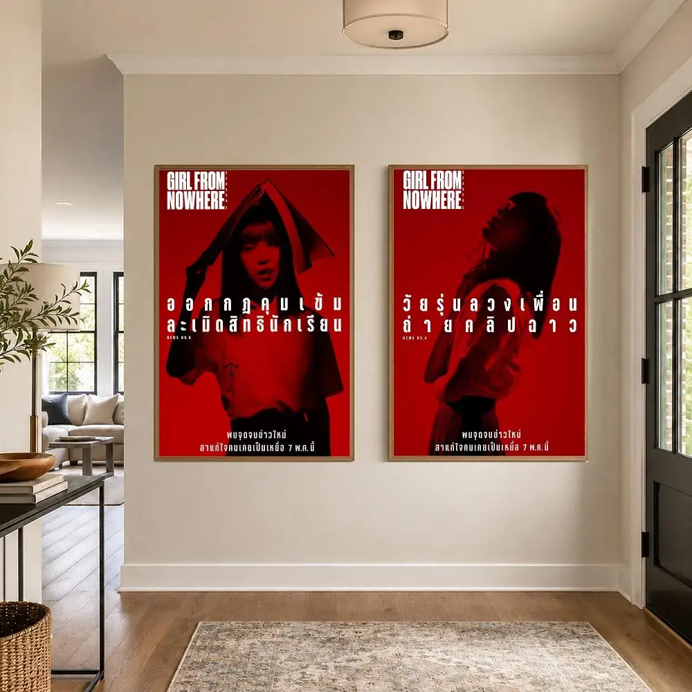 Dark G-Girl from Nowhere Poster Graphic Wall Art Poster HD Waterproof PP Paper Print for Bedroom Living Room Office Decor Gift
