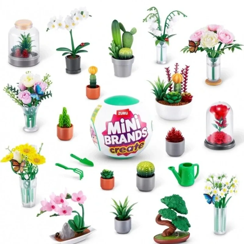 New Surprise Doll ZURU  Surprise MINIS  BRANDS Create  Garden   Toy Set Holiday  Gifts for Girls Children