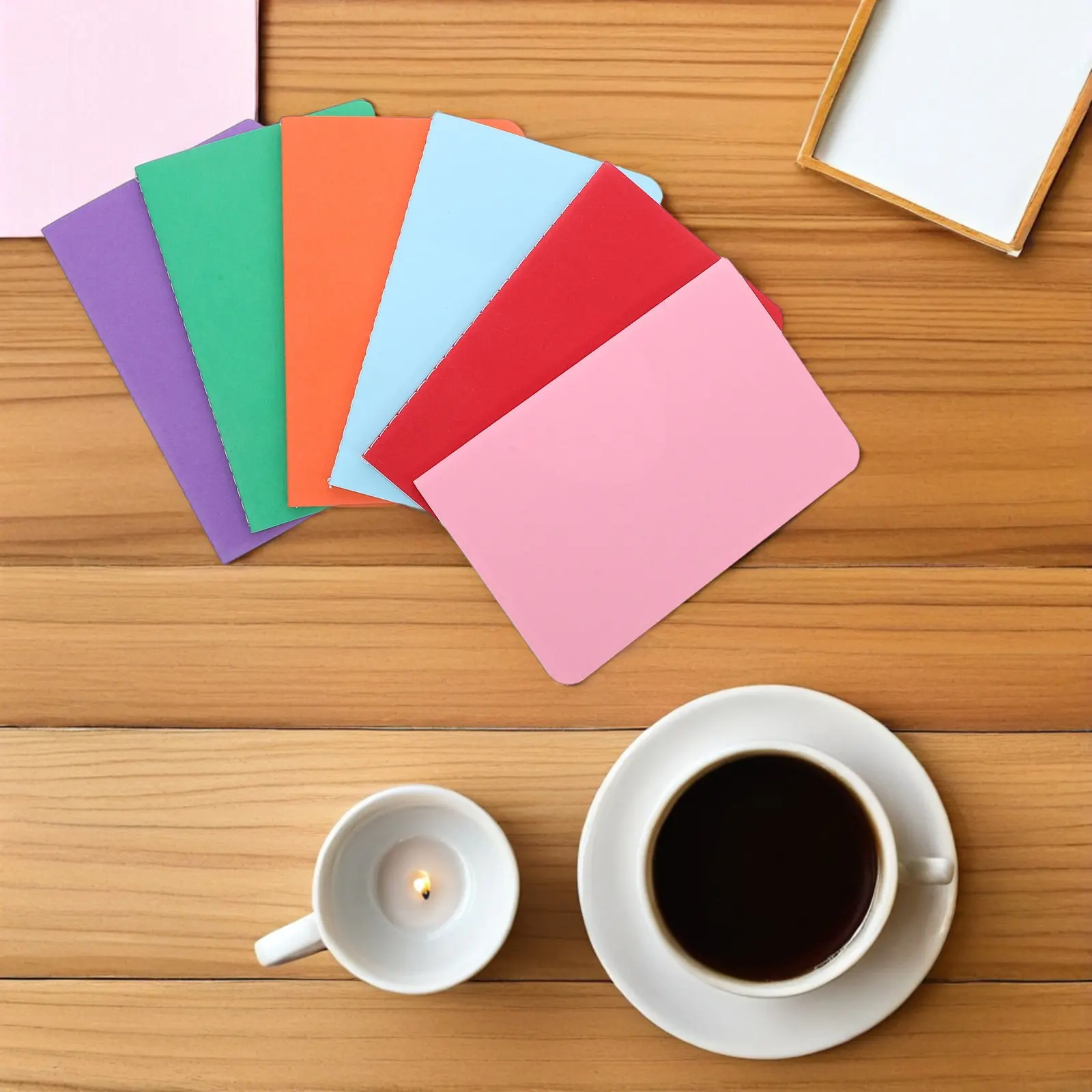 36Pcs Mini Pocket Notebooks Compact Lined Memo Pads Sturdy Kraft Cover Bulk Set Pocket Size Travel Notepad Journal Writing Pads