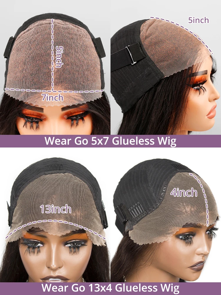 40 46 بوصة العظام مستقيم 13X4 غلويليس Hd الدانتيل شعر الإنسان الباروكات الفيتنامية 100% ارتداء الذهاب 13X6 Hd 360 كامل الدانتيل 7X5 شعر مستعار أمامي