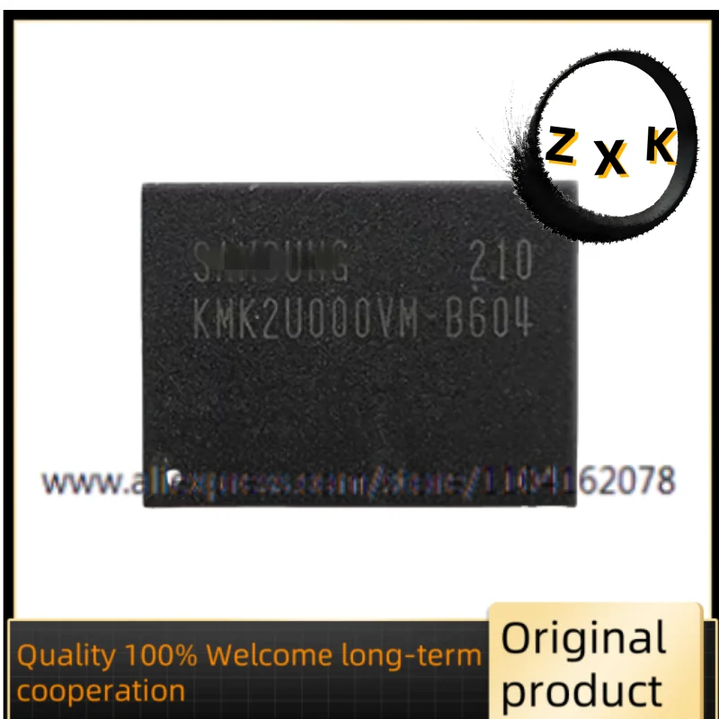 

KMK2U000VM-B604 32GB storage font 186 ball emcpIC electronic component chip new original
