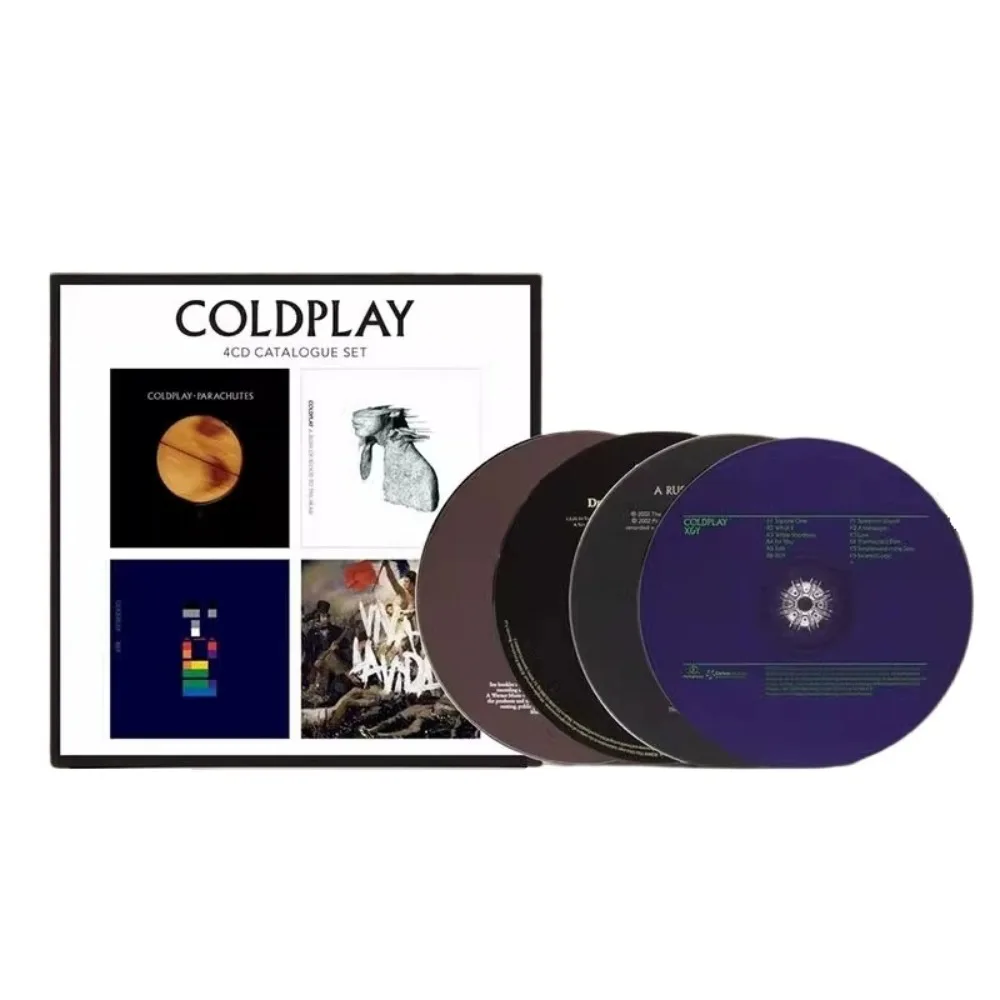 

Coldplay X&Y + A Rush of Blood To The Head 4CD - Iconic Alternative Rock Hits for Collection & Daily Listening