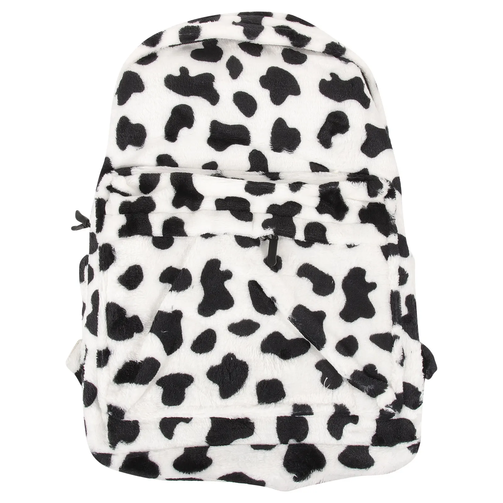 1 قطعة حقيبة ظهر بنمط البقرة براعة عالية الجودة لون رائع مريح الملمس هيكل قوي لمدرسة السفر في الهواء الطلق