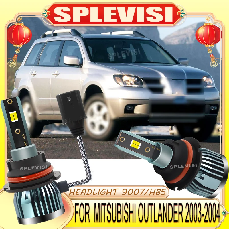 

LED Headlight No Dark Spots Stable Performance Silent Operation 9007 For Mitsubishi Outlander 2003-2004 MONTERO SPORT 2000-2004