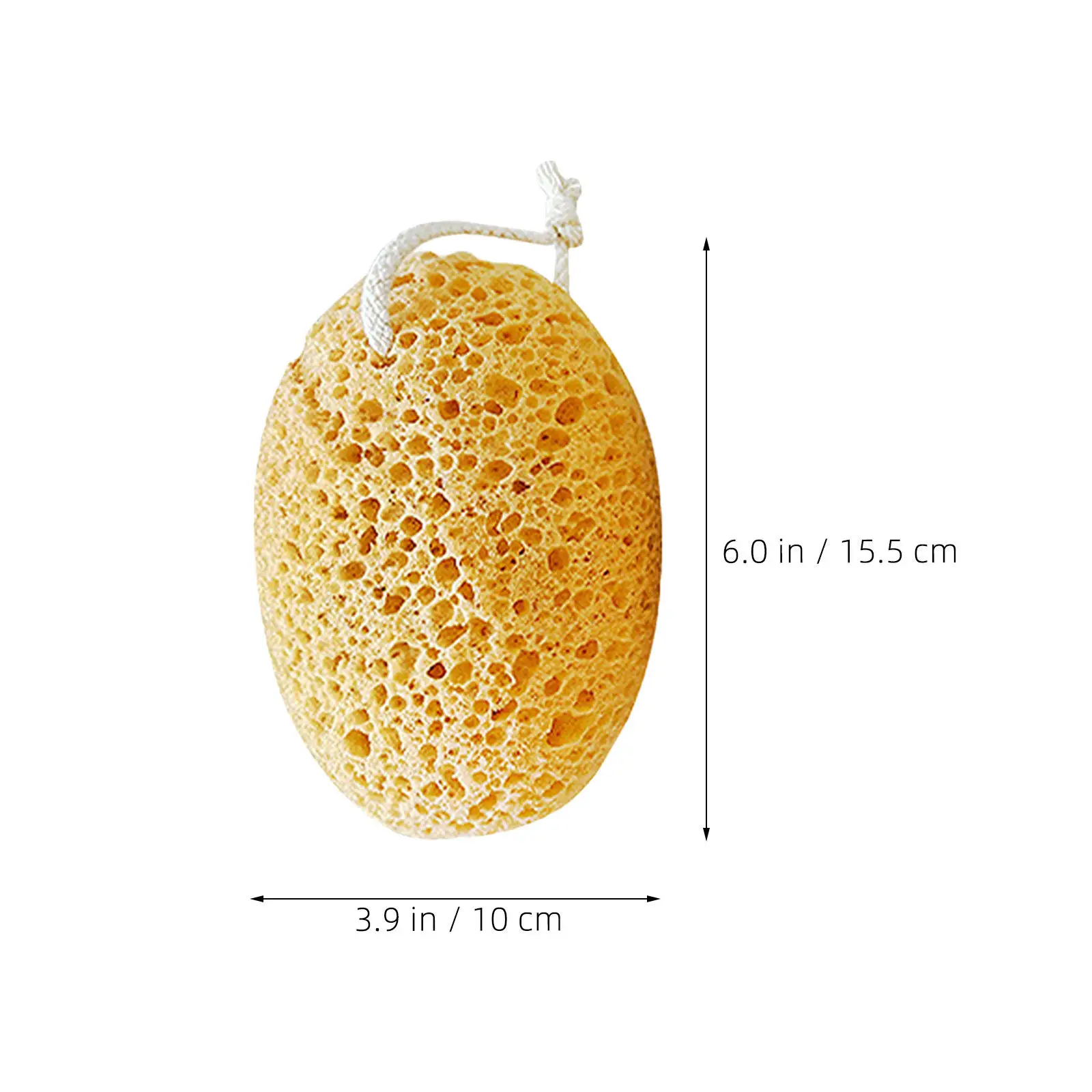 4Pcs Honeycomb Bath Body Sponge Gentle Exfoliating Shower Sponge All Skin Types Efficient Deep Cleansing Reusable Soft Foaming