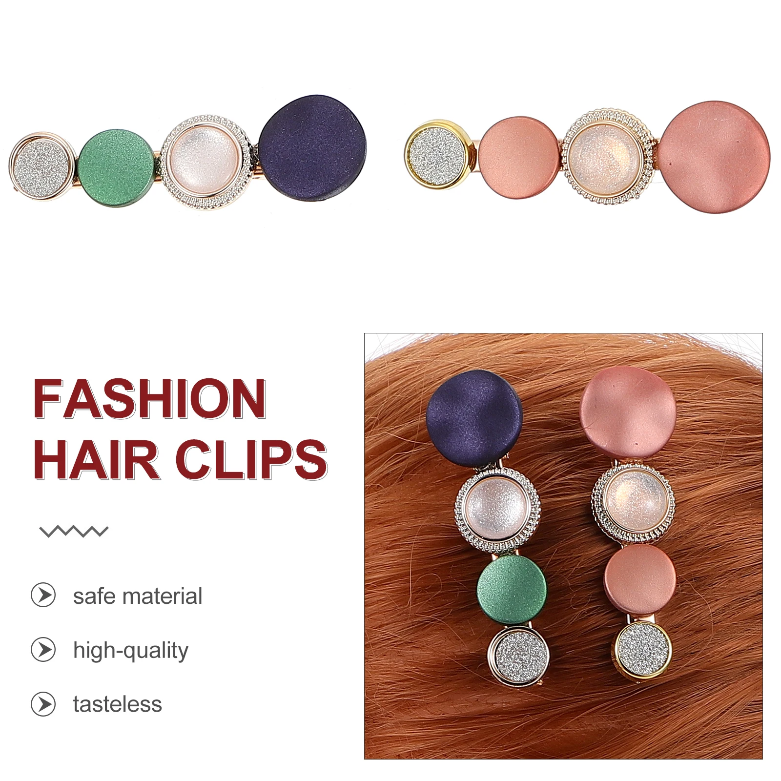 

16pcs Alloy Clips Delicate Girls Hairpins Fashionable Hair Accessories For Daily Party Wear Chic Side Hair Clamp Exquisite