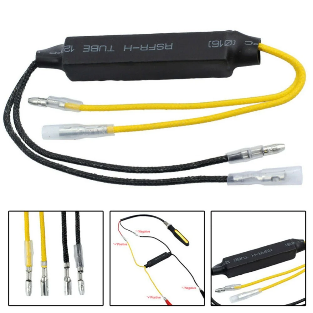 1/2/3/4 PCSIndicator Load Resistor 12V 21W Solve Blinker Error 26 Ohm LED Turn Signal lights Fault Decoder Motorcycle Flasher image 5