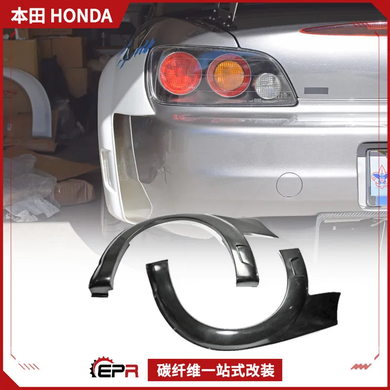 

Подходит для Honda S2000, модель ложки для бровей на заднем стержнем из смолы, установлена вокруг заднего широкого корпуса.