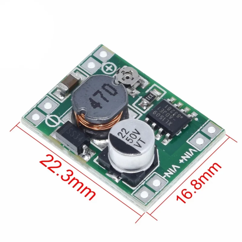 Upgraded VersionXL1509Step-down module Input5V-40VTurn1.2-35VAdjustable/5V12VStep-Down Voltage Regulator Board
