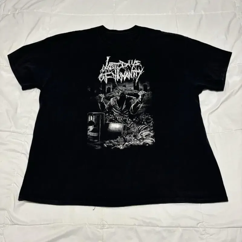 2000 Äôs Last Days Of Humanity Band Logo T Shirt Size Xxl Goregrind Grindcore