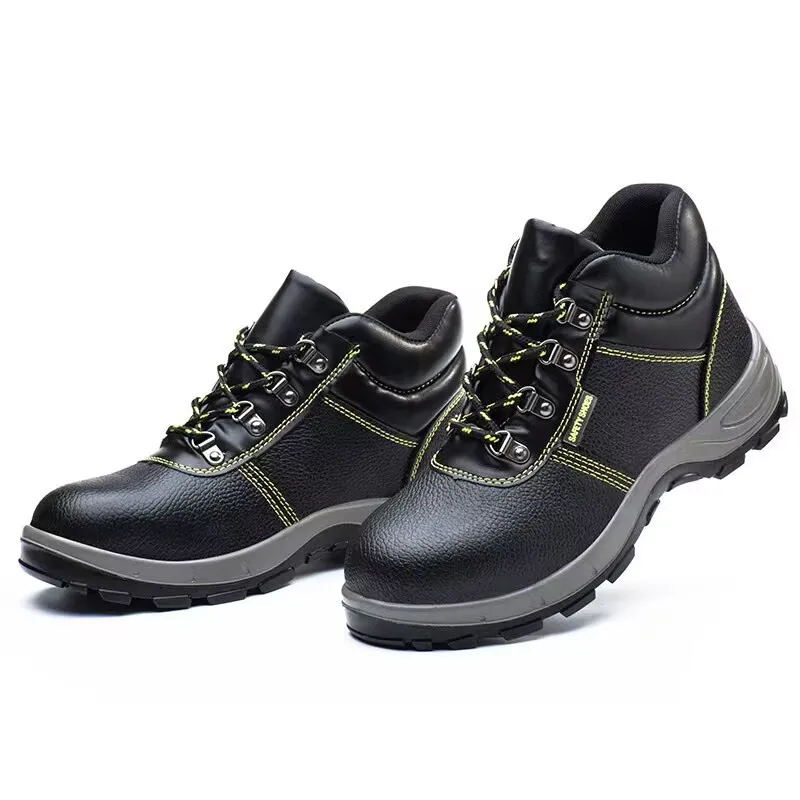 Wear-resisting Men Work Boots Anti-smash Anti-puncture Work Sneakers Waterproof Boots Indestructible Protective Tactical Boots
