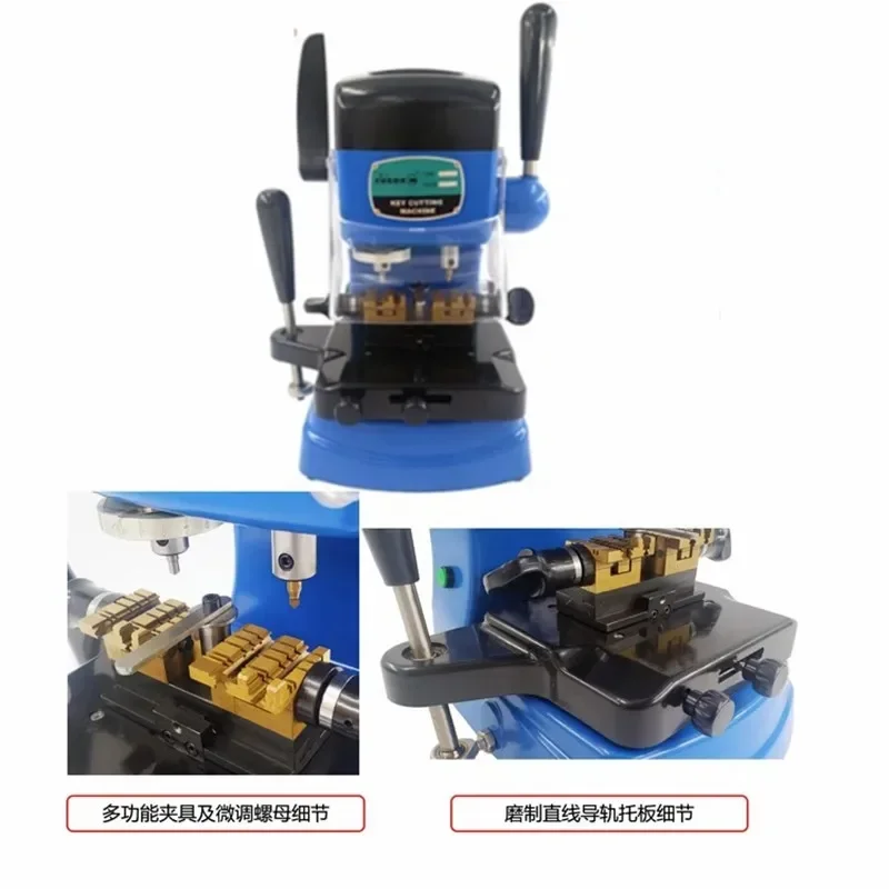 Multi-functional Vertical Key Copying Machine Vertical Milling Spoon Matching Machine