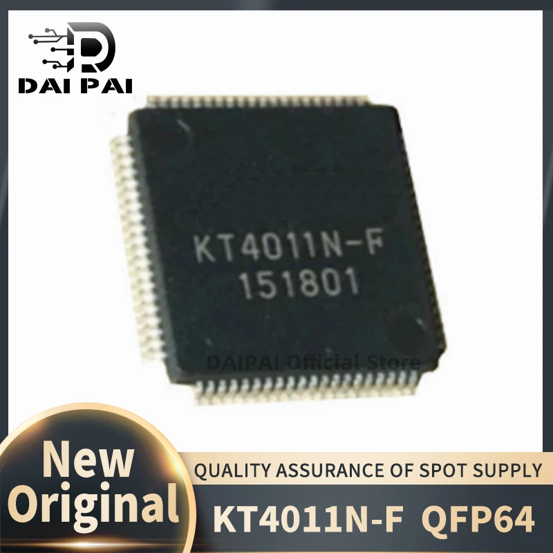 (1Pcs/Lot) 100% New original KT4011N-F QFP64 car computer board Chipset