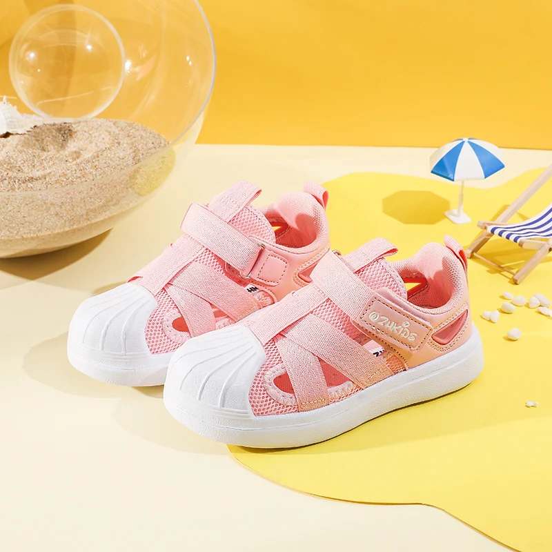 

Kids Beach Sandals Fashions Summer Baby Boys Girls Sandals Children Beach Sandals Soft Bottom Lightweight Students Sport Shoes