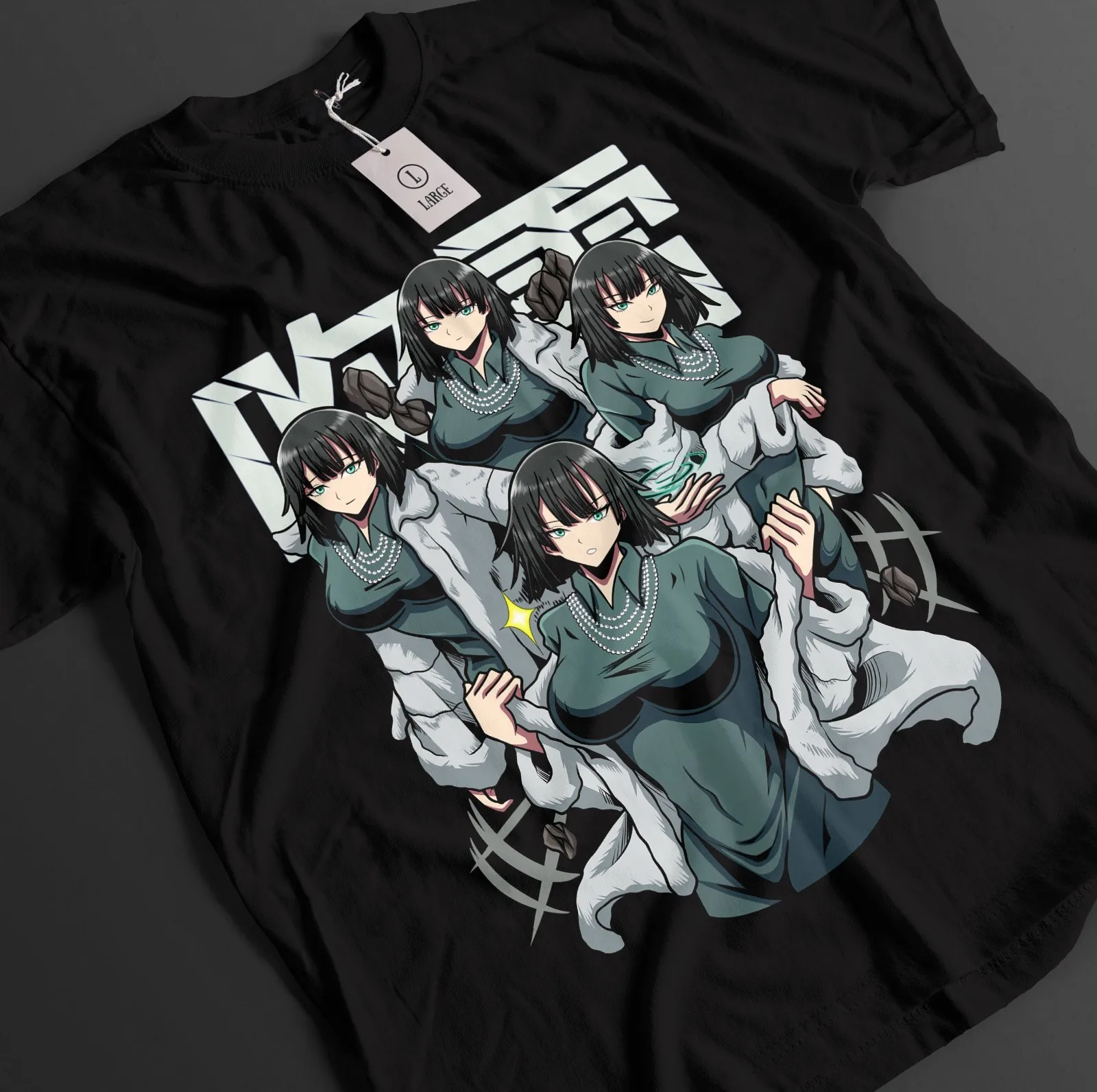 One Punch Man Shirt Fubuki Tshirt Saitama T-Shirt Garou Top Genos Anime Tee