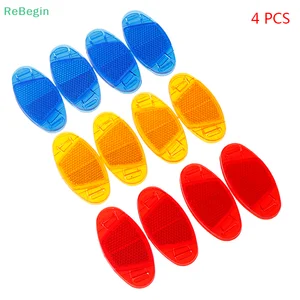 RIM an toàn phản xạ bánh xe đạp, phản xạ nói, đồ dùng đạp xe ngoài trời, ánh sáng, 4pcs 8 Bán hàng chính cho Lightning - №2