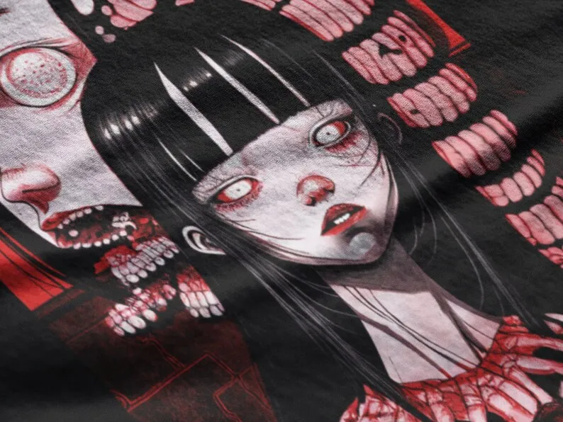 My Twisted Mind - Short-Sleeve Unisex T-Shirt - Gorecore Inspired Shintaro Kago Anime Horror Ero Guro Manga Sadgirl Egirl Aesthe