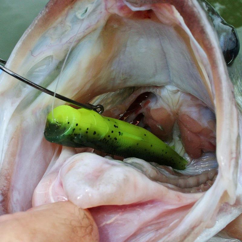 American Imported ZMAN POP SHADZ Soft Bait Bionic Bait Water Surface Fake Bait Wave Creeping Wave Grilled Popper.